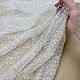 Сетка, расшитая молочными бусинами. Кружево. Любимые ткани (кружево, свадебные, вечерние ткани). Ярмарка Мастеров.  Фото №5