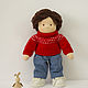 Order Doll boy, 31 cm. bee_littlefamily. Livemaster. . Stuffed Toys Фото №3