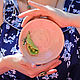 Тарелка сервировочная, тарелка керамическая ручной работы Горошек. Тарелки. Анна Тиньгаева, Вороная Керамика (nigtfly) (nigtfly). Ярмарка Мастеров.  Фото №5