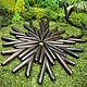 Заказать  Курипи. Эбеновое дерево (Ebony wood). Shamanic-staff. Ярмарка Мастеров. . Трубка для рапэ Фото №3