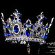 Тиара-корона для волос «Синяя птица»  в стиле D & G. Диадемы. Girandole. Ярмарка Мастеров.  Фото №5