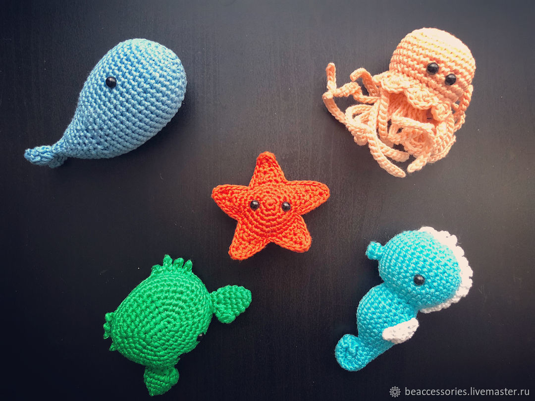 Морские обитатели купить в интернет-магазине Ярмарка Мастеров по цене ...