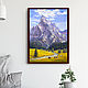 Mountain landscape with oil paints | Landscape with mountains. Pictures. pirogov-maxim. Online shopping on My Livemaster.  Фото №2