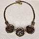 Asian Princess necklace Selro Selini USA 50s. Vintage necklace. Lesica. My Livemaster. Фото №5