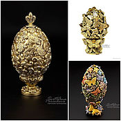 Сувениры и подарки handmade. Livemaster - original item Easter eggs collection golden (17) (19) (21) (673). Handmade.