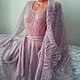 Fishnet dress 'Delicate' handmade. Dresses. hand knitting from Galina Akhmedova. Online shopping on My Livemaster.  Фото №2