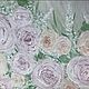 Painting with flowers of delicate roses 'A little tenderness' 50h40h1,5 cm, Pictures, Volgograd,  Фото №1