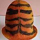  Bath hat Tiger. Caps. ElzyWool. Online shopping on My Livemaster.  Фото №2