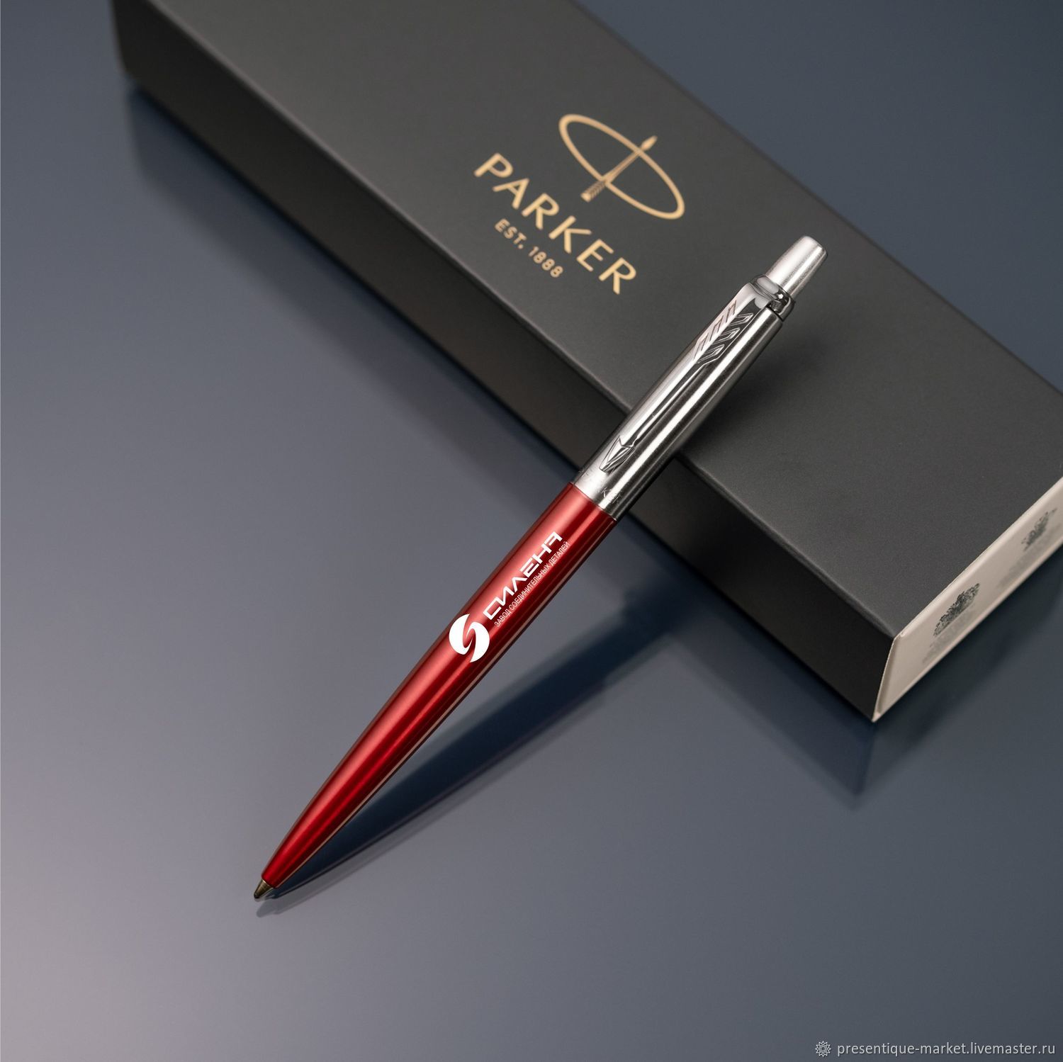 Шариковая ручка Parker Jotter Essential, Kensington Red CT винтернет-магазине Ярмарка Мастеров по цене 2950 ₽ – OJOK8RU