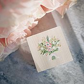 Круглая шкатулка с розовым сердечком "Нежность"