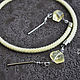 Order Open necklace made of lemon quartz and rock crystal yellow. gershman. Livemaster. . Necklace Фото №3