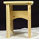 Order Stool pine unpainted. P&S. Livemaster. . Chairs Фото №3