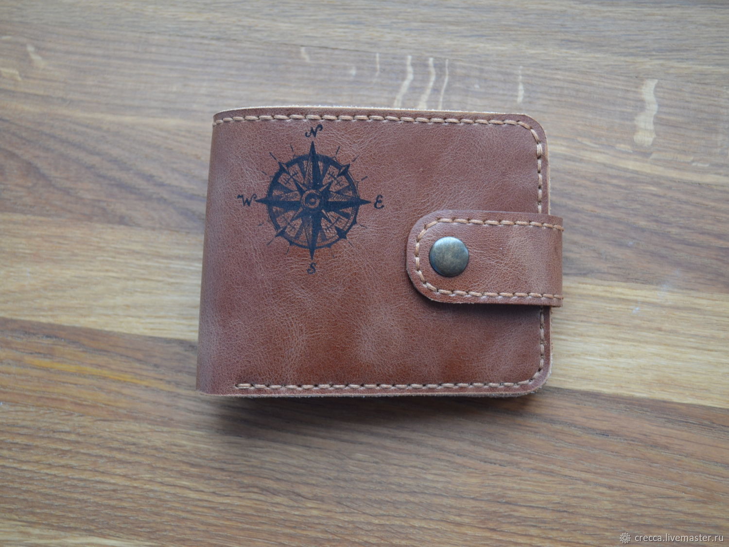 Кошелек кожаный мужской на заказ в интернет-магазине Ярмарка Мастеров ...