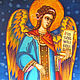 Batik painting 'the Guardian angel', Pictures, Yaroslavl,  Фото №1