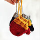 Набор Елочная игрушка Варежки Хогвартс. Елочные игрушки. ArtKnitDesign Свитера Уизли. Интернет-магазин Ярмарка Мастеров.  Фото №2