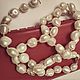 Baroque pearl! Beads and Bracelet ' Charm!'. Jewelry Sets. Rimliana - the breath of the nature (Rimliana). My Livemaster. Фото №5