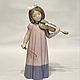 Винтаж: "Девочка со скрипкой", Nao Lladro, Испания, Статуэтки винтажные, Нижний Новгород,  Фото №1
