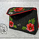 Cosmetic bag with Maki valve. Beauticians. Tera. Bags and backpacks with embr. Online shopping on My Livemaster.  Фото №2