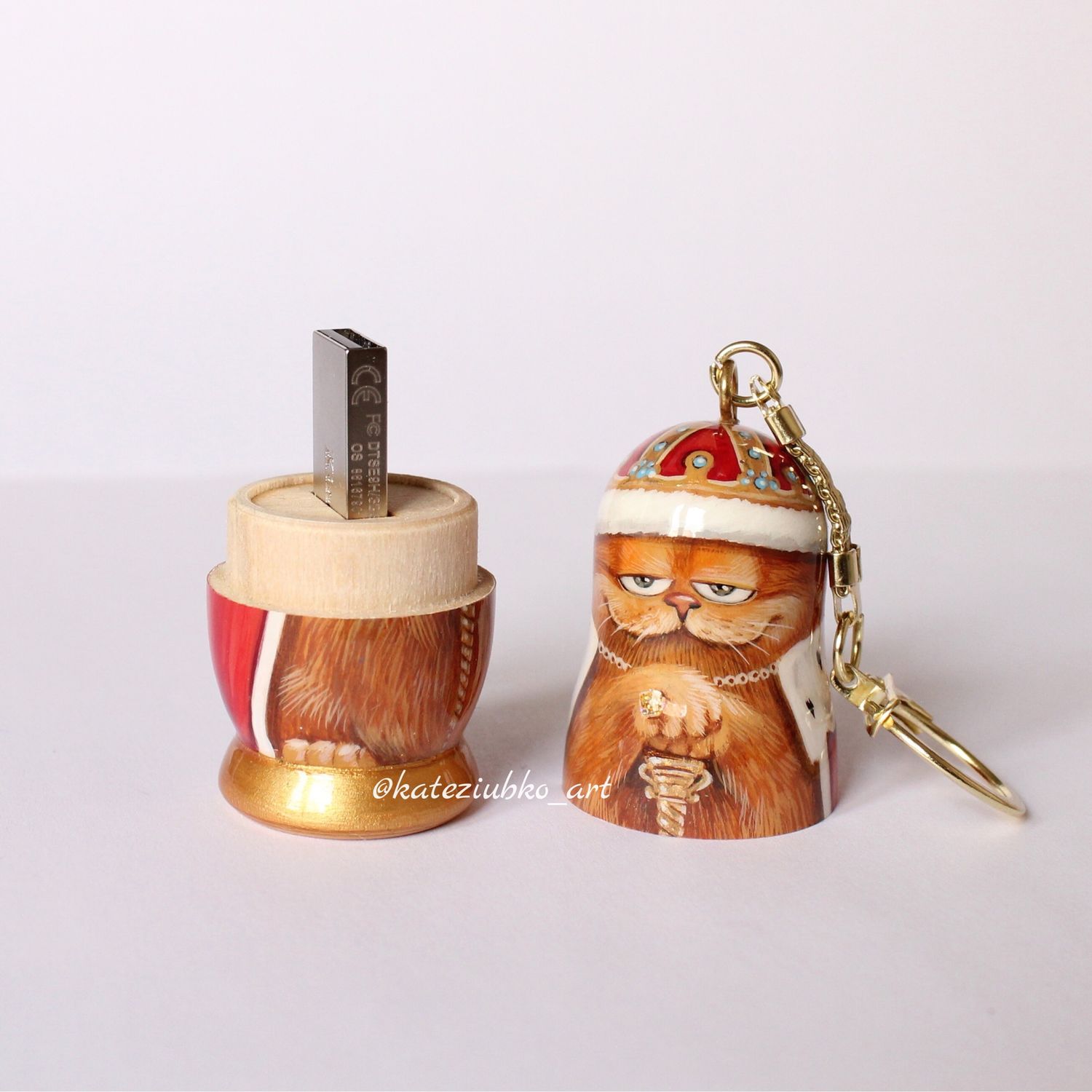 Матрёшка-флешка «Гарфилд» 16Гб (32Гб) в интернет-магазине на Ярмарке ...