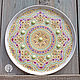 Plates decorative: The Star of the East. uzbek ceramics. Decorative plates. Vitreous Wood***Tatiana***. Online shopping on My Livemaster.  Фото №2