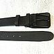 Men's leather belt. Black belt RSPPX38. Straps. wanna bracelet +. Online shopping on My Livemaster.  Фото №2