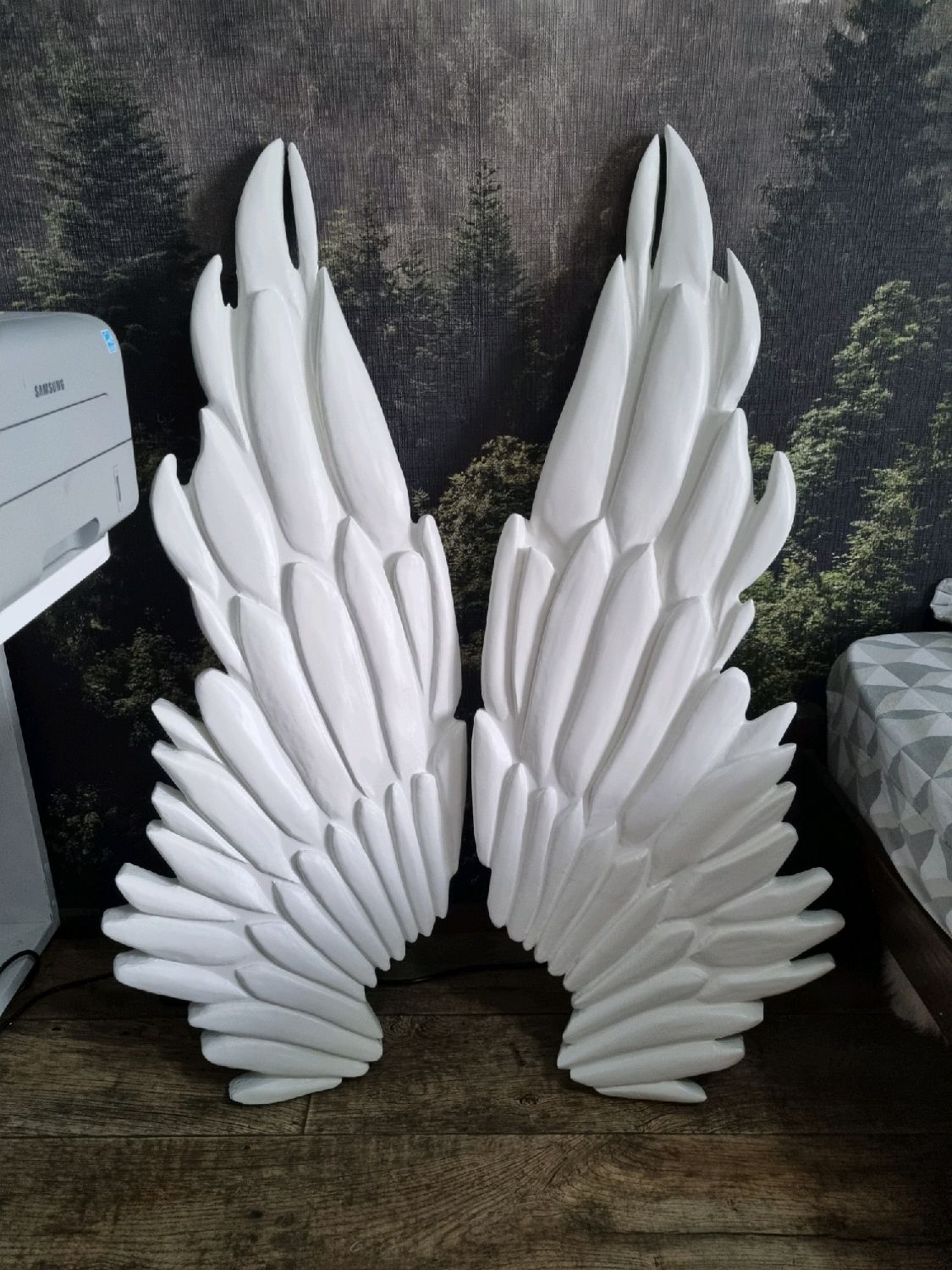 Настенная скульптура "Крылья Ангела" в интернет-магазине Ярмарка ...
