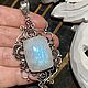 'Collection' Pendant with a moonstone N3. Pendant. UNIQUE-LIT. My Livemaster. Фото №5