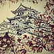 Осенняя Япония. Майки. Любовь 'MODYAGINAART' Style & Art. Интернет-магазин Ярмарка Мастеров.  Фото №2