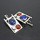 Jewelry Set Lapis Lazuli Agate silver 925 ALS0088. Jewelry Sets. Sunny Silver. My Livemaster. Фото №5