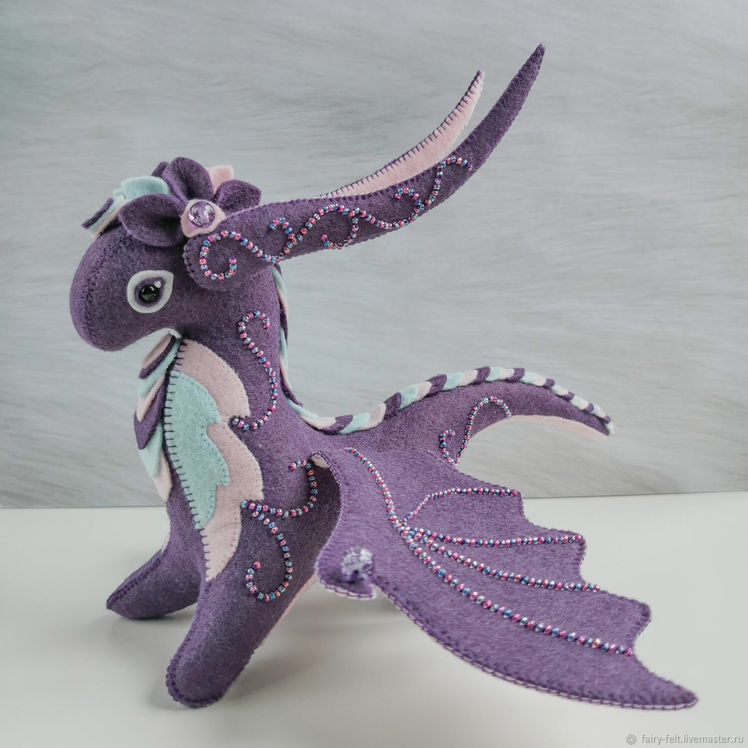 Felt Dragon Lia Griffith шаблон