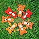 Toy fox (fox) crocheted as a gift for newborns. Stuffed Toys. ChudomagiaArt (denisova-hm). Online shopping on My Livemaster.  Фото №2