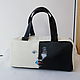 Women's leather bag with custom-made painting for Natella. Classic Bag. Innela- авторские кожаные сумки на заказ.. My Livemaster. Фото №5