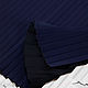 Плиссе креп дублированное, цвет темно-синий, 1122201-4. Ткани. Итальянские ткани. Ярмарка Мастеров.  Фото №4