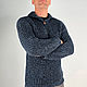 Order Copy of Copy of Copy of Sweater. Sheep and goat skins. Livemaster. . Mens sweaters Фото №3