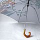 Paraguas pintado a mano orquídea paraguas pintados a mano. Umbrellas. UmbrellaFineArt. Ярмарка Мастеров.  Фото №4