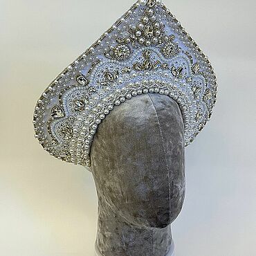 Русский стиль ручной работы. Ярмарка Мастеров - ручная работа Кокошник. Handmade.