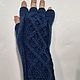 Order Knitted mitts with fingers 101 S, 215. HOBBIMANIYA. Livemaster. . Mitts Фото №3