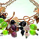 Necklace punky lampwork, Necklace, St. Petersburg,  Фото №1