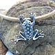 Order Pendant 'Frog' silver, bronze with gilding. Urbanstyle. Livemaster. . Pendants Фото №3