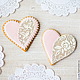Gingerbread Hearts 'Lace'. Gingerbread Cookies Set. prynik. Online shopping on My Livemaster.  Фото №2