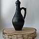 Decanter (damask) for wine. Black pottery, Decanters, Vologda,  Фото №1
