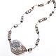 Order Necklace Silver. Jasper natural, architectural hardware silver plated. The final touch. Livemaster. . Necklace Фото №3
