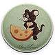 Potholders ' Mouse'. Potholders. Naughty FancyWork (applique4you). Online shopping on My Livemaster.  Фото №2