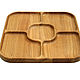 Menazhnitsa square large. dish wooden, Plates, Tomsk,  Фото №1