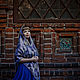 Batik scarf 'Queen'. Shawls1. OlgaPastukhovaArt. My Livemaster. Фото №5