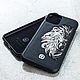 Заказать Euphoria HM Premium Noble Lion - кожаный чехол iPhone со львом. Euphoria HM. Ярмарка Мастеров. . Чехол Фото №3