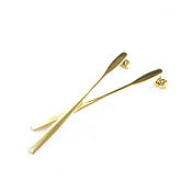 Украшения handmade. Livemaster - original item Long stick earrings, stud earrings, hanging earrings 