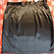 Video skirt black Anthracite made of stretch satin. Skirts. Tolkoyubki. Online shopping on My Livemaster.  Фото №2