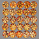 Заказать Сапфир апельсиновый IF-VVS натуральный, круг, 1 мм, 3,500шт. ILLUSION_STONES1. Ярмарка Мастеров. . Кабошоны Фото №3