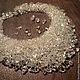 Прозрачное колье из горного хрусталя "Сахарный лед". Колье. Your_Jeweler(Юлия) Москва. Ярмарка Мастеров.  Фото №4